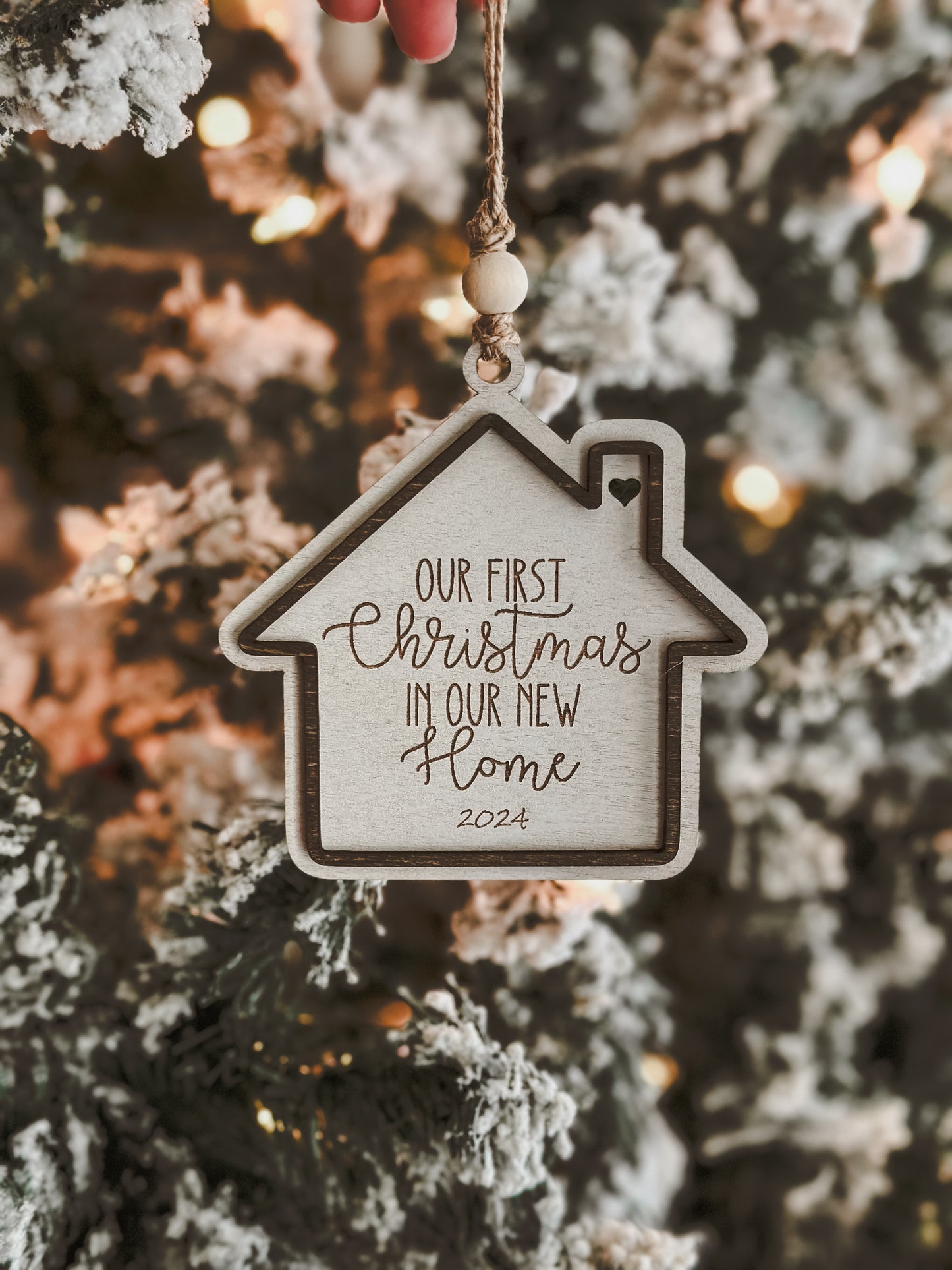 First Christmas In Our New Home Ornament