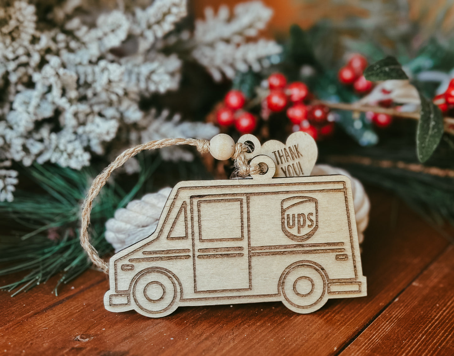 Thank You -Postal/Delivery Truck Driver Ornament
