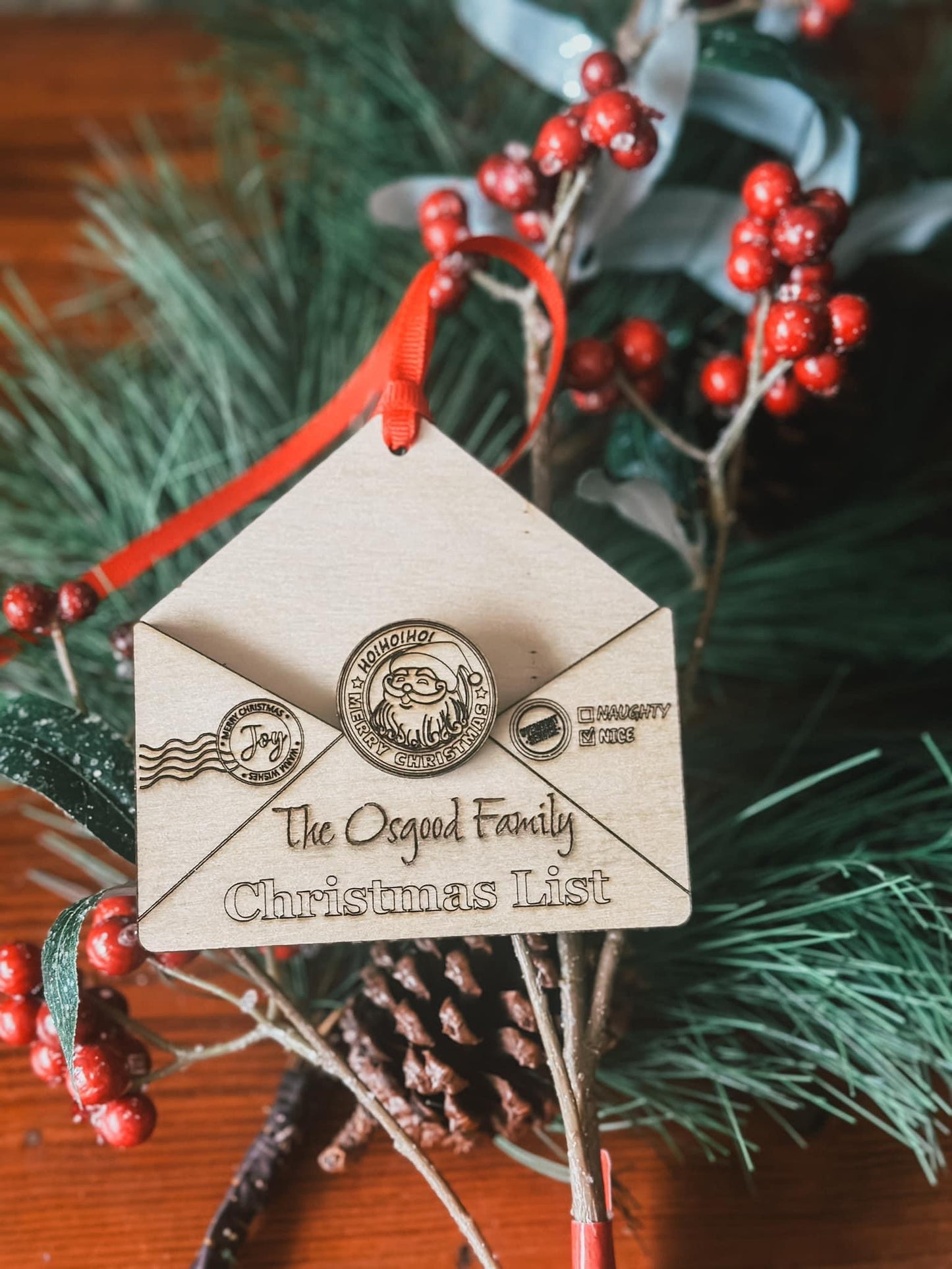 Christmas List Holder