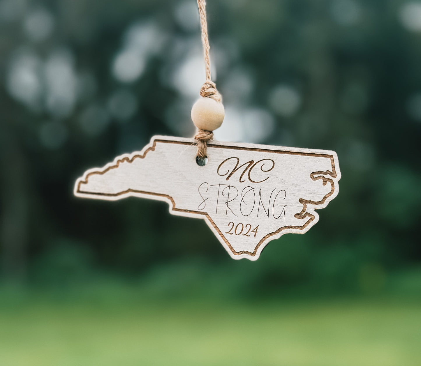 NC Strong Car Cham/ Christmas Ornament