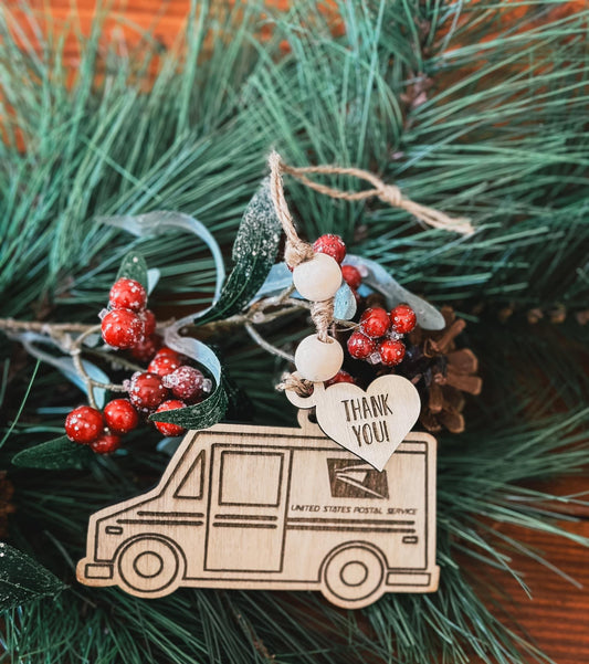 Thank You -Postal/Delivery Truck Driver Ornament
