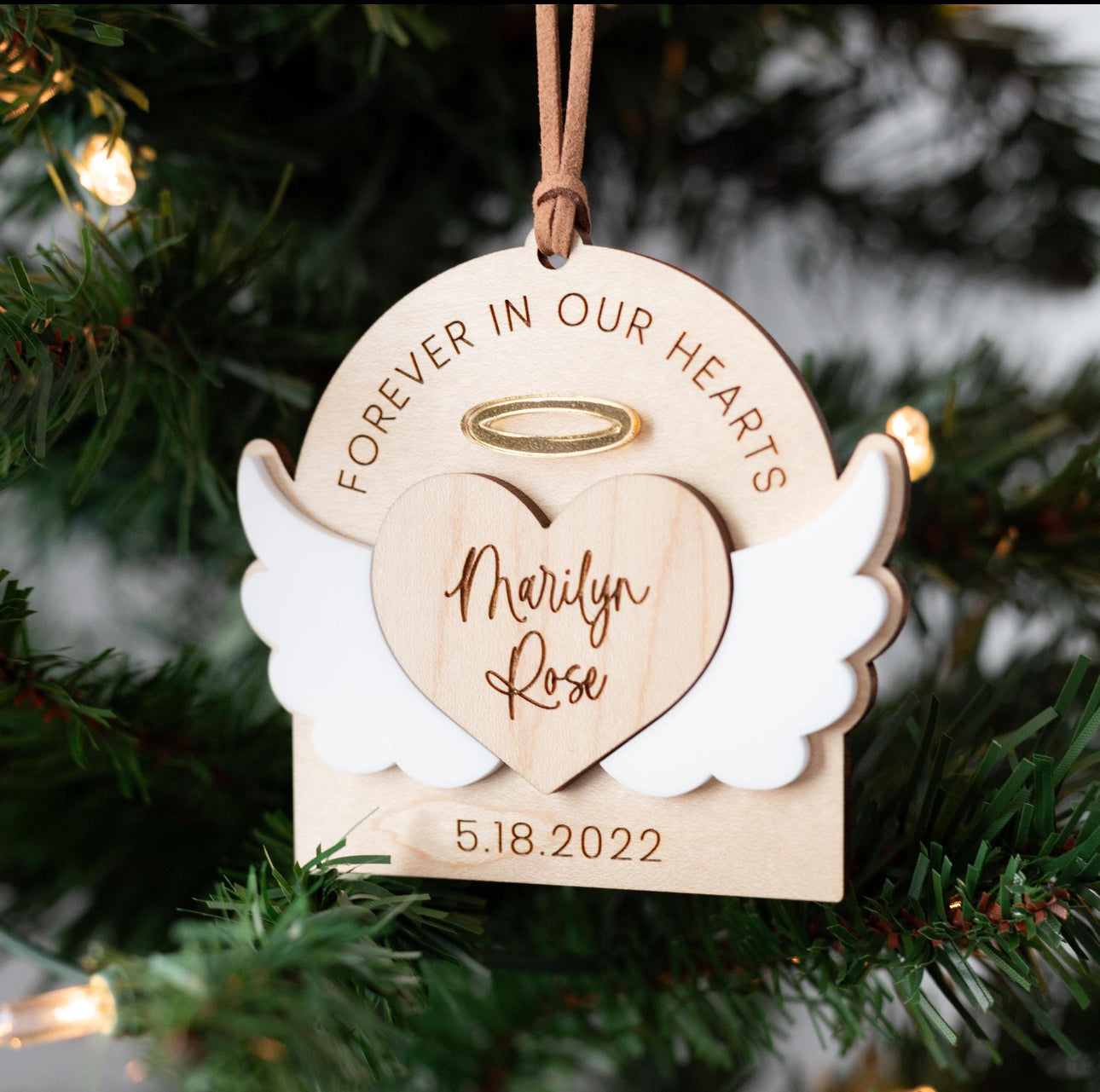 Forever in Our Hearts Memorial Ornament